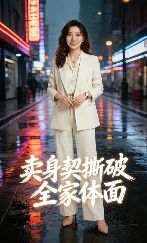 短剧《卖身契撕破全家体面》海报