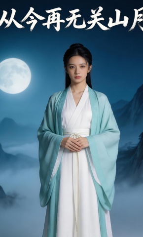 短剧《从今再无关山月》海报