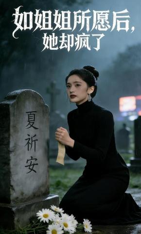 短剧《如姐姐所愿后，她却疯了》海报