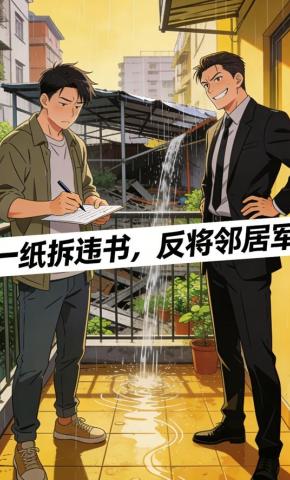 短剧《一纸拆违书，反将邻居军》海报