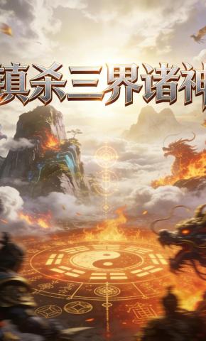 短剧《镇杀三界诸神》海报