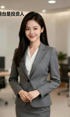 短剧《前台是投资人》海报