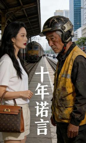 短剧《十年诺言》海报