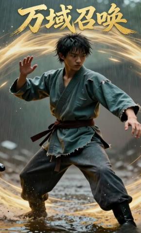 短剧《万域召唤》海报