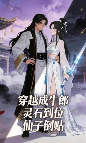 短剧《穿越成牛郎？灵石到位，仙子倒贴！》海报