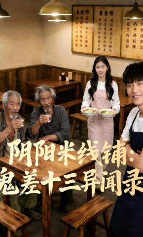 短剧《阴阳米线铺：鬼差十三异闻录》海报