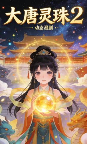 短剧《大唐灵珠2》海报