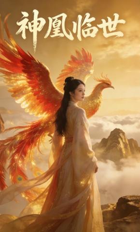 短剧《神凰临世》海报