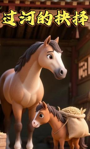 短剧《过河的抉择》海报