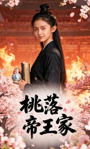 短剧《桃落帝王家》海报