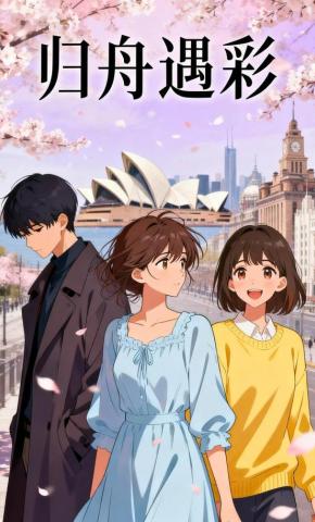 短剧《归舟遇彩》海报