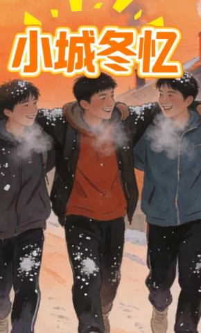 短剧《小城冬忆》海报