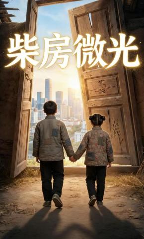 短剧《柴房微光》海报