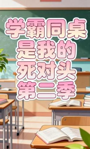 短剧《学霸同桌是我的死对头第二季》海报