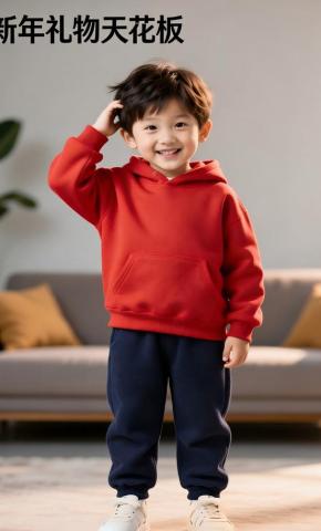 短剧《新年礼物天花板》海报