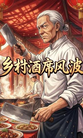 短剧《乡村酒席风波》海报