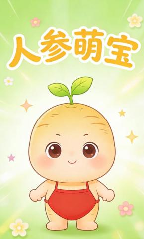 短剧《人参萌宝》海报