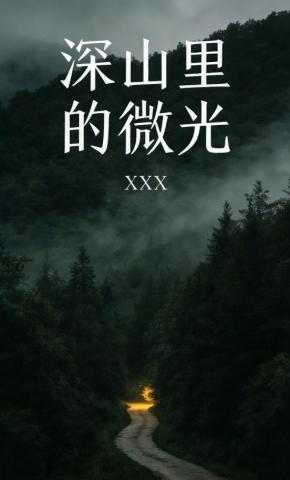 短剧《深山里的微光》海报