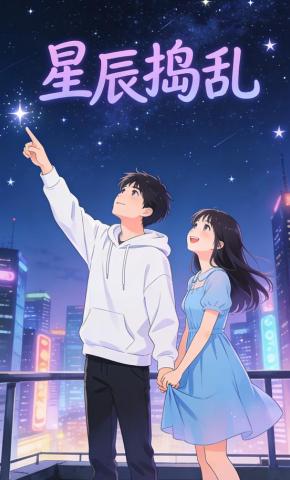 短剧《星辰捣乱》海报