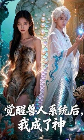 短剧《觉醒兽人系统后，我成了神》海报