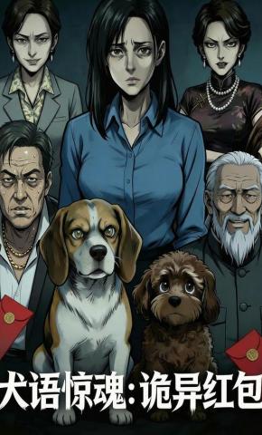 短剧《犬语惊魂：诡异红包》海报
