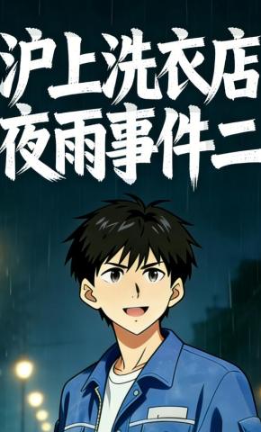 短剧《沪上洗衣店夜雨事件二》海报