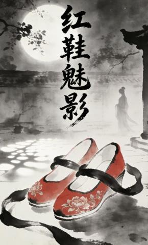 短剧《红鞋魅影》海报