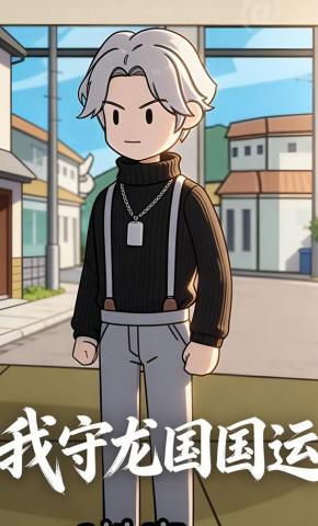 短剧《我守龙国国运》海报