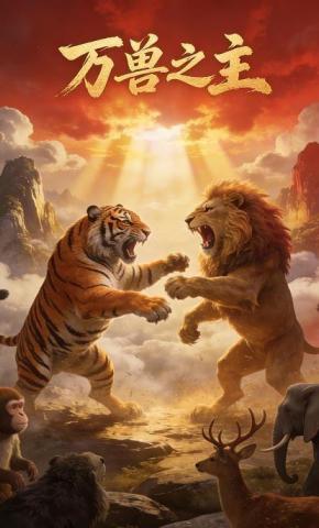 短剧《万兽之主》海报