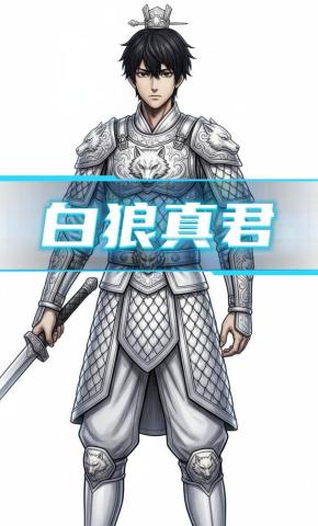 短剧《白狼真君》海报