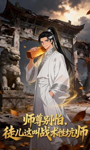 短剧《师尊别怕，徒儿这叫战术性坑师》海报