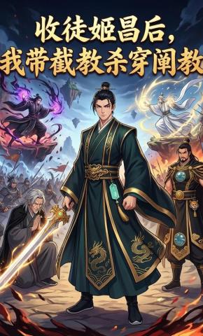 短剧《收徒姬昌后，我带截教杀穿阐教》海报