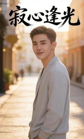短剧《寂心逢光》海报