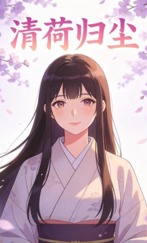 短剧《清荷归尘》海报