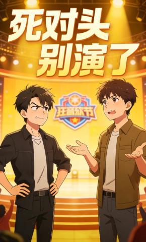 短剧《死对头别演了》海报