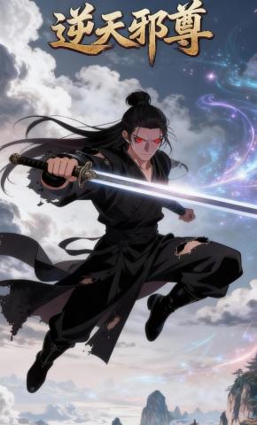 短剧《逆天邪尊》海报