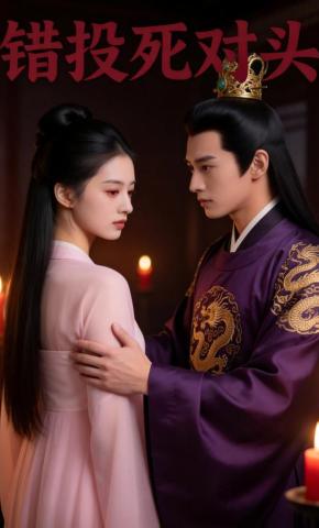 短剧《错投死对头》海报