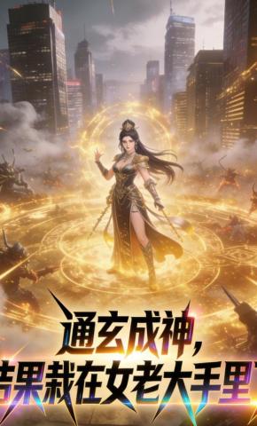 短剧《通玄成神，结果栽在女老大手里了》海报