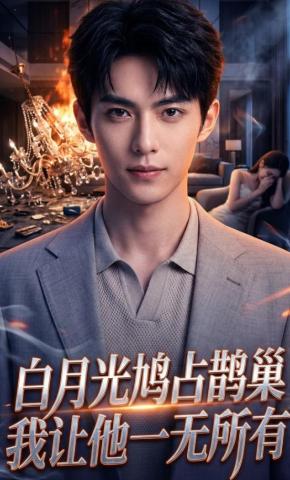 短剧《白月光鸠占鹊巢，我让他一无所有》海报