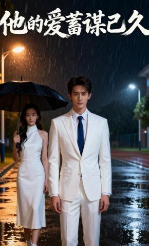 短剧《他的爱蓄谋已久》海报