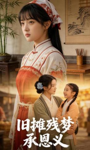短剧《旧摊残梦承恩义》海报