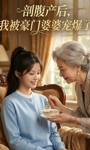短剧《剖腹产后，我被豪门婆婆宠爆了》海报
