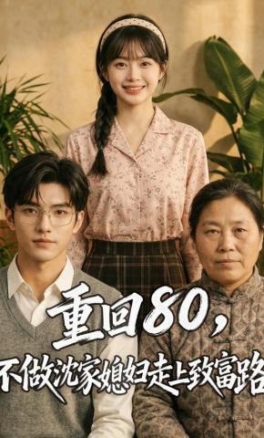 短剧《重回80，不做沈家媳妇走上致富路》海报