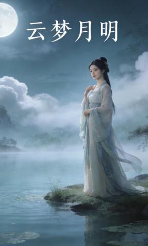 短剧《云梦月明》海报