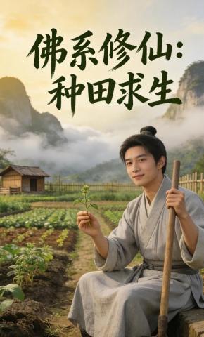 短剧《佛系修仙种田求生》海报