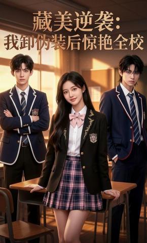 短剧《藏美逆袭：我卸伪装后惊艳全校》海报