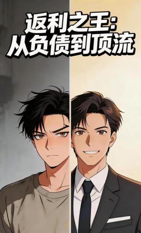 短剧《返利之王：从负债到顶流》海报