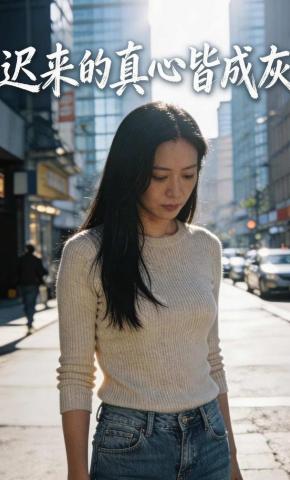 短剧《迟来的真心皆成灰》海报