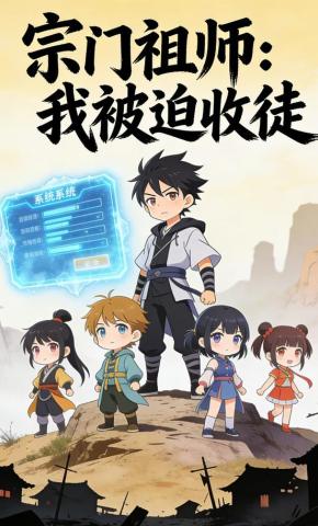 短剧《宗门祖师：我被迫收徒》海报