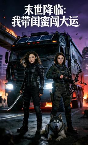 短剧《末世降临：我带闺蜜闯大运》海报